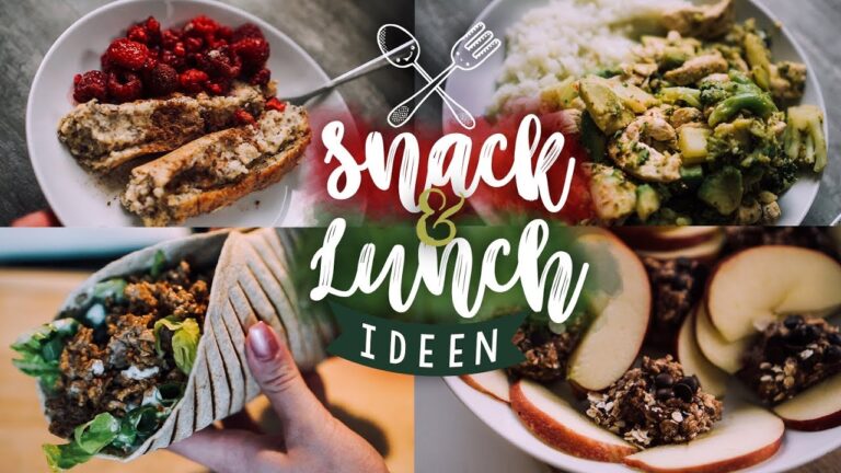 Gesunde Snack-Inspiration für eine ausgewogene Ernährung