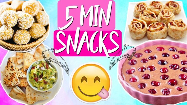 Kreative Snack-Ideen für Zwischendurch