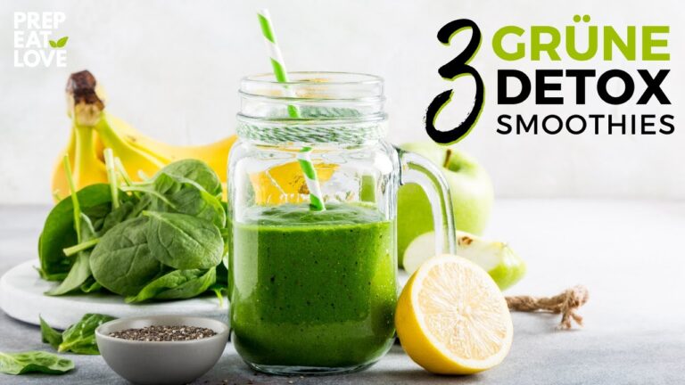 Entschlackende Smoothies für eine effektive Detox-Kur