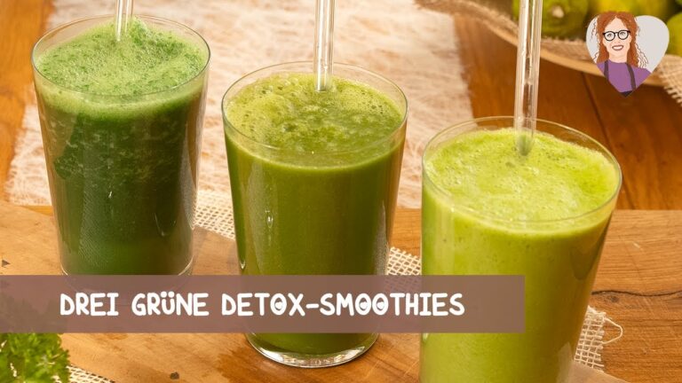 Energieboost durch gr&uuml;ne Smoothies: Detox-Rezepte f&uuml;r jeden Tag